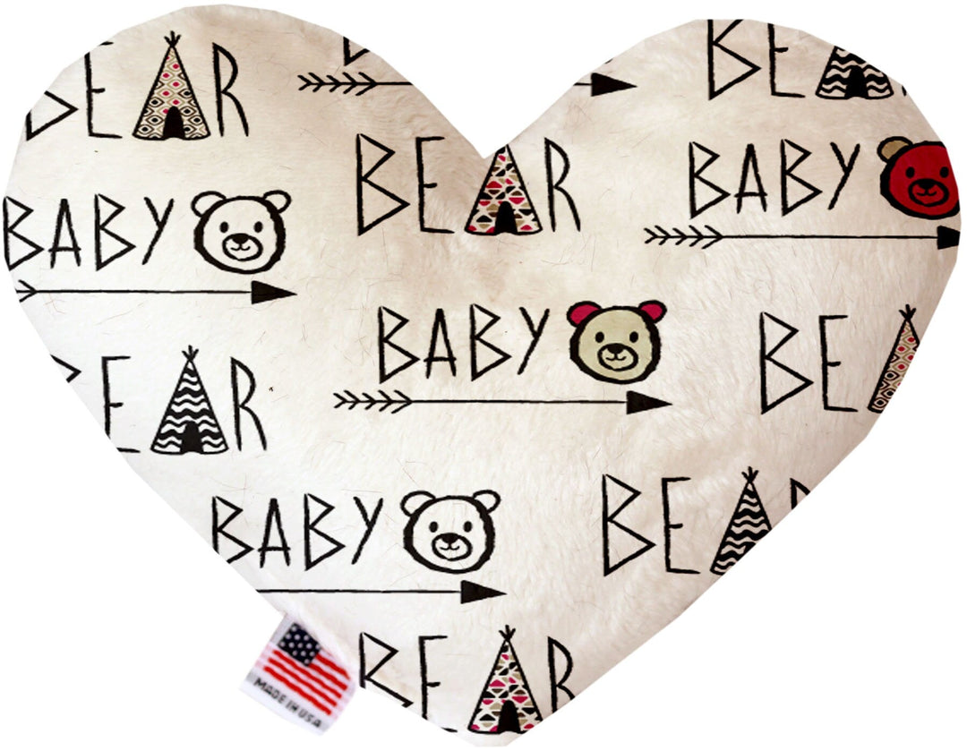 Pet and Dog Canvas or Plush Heart or Bone Toy, "Oh Baby Group" (Available in different sizes, and 12 different pattern options!)