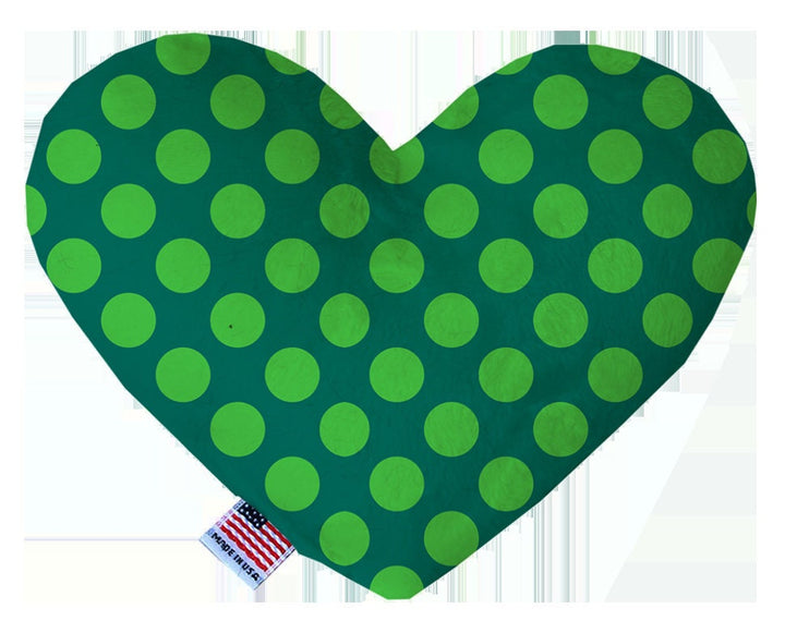 Pet and Dog Canvas or Plush Heart or Bone Toy, "St. Patrick's Day Group" (Available in different sizes, and 6 different pattern options!)