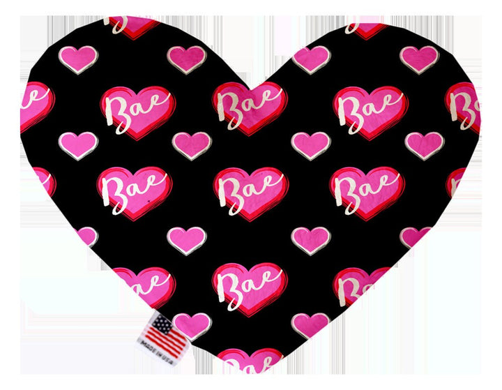 Valentine's Day Pet & Dog Canvas or Plush Heart or Bone Toy, "Sweetheart Group" (Available in different sizes and 7 different patterns!)