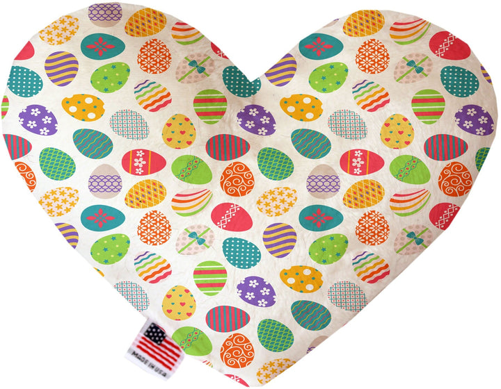 Pet and Dog Canvas or Plush Heart or Bone Toy, "Easter Group" (Available in different sizes, and 10 different pattern options!)