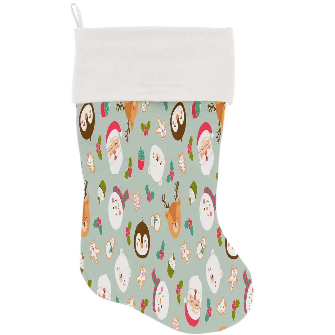 Christmas Velvet Stocking, "Classic Christmas Group"