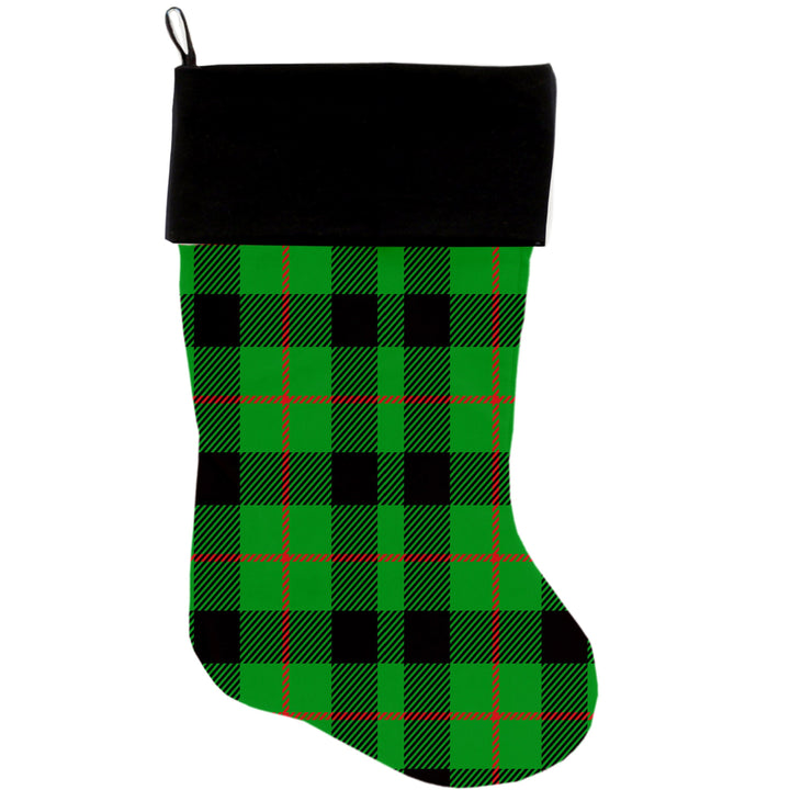 Christmas Velvet Stocking, "Christmas Plaids & Argyles Group"