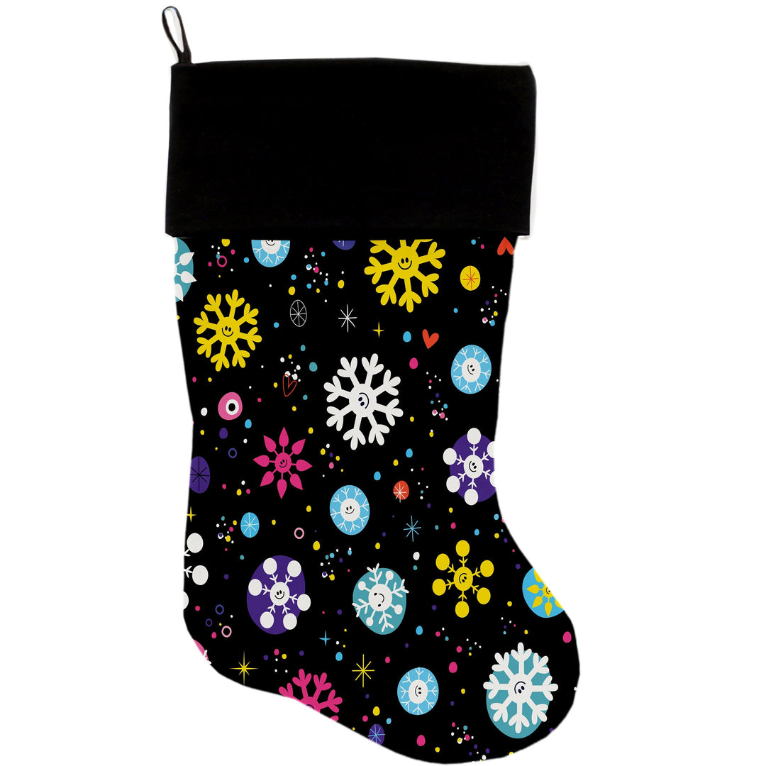 Christmas Velvet Stocking, "Christmas Party Group"