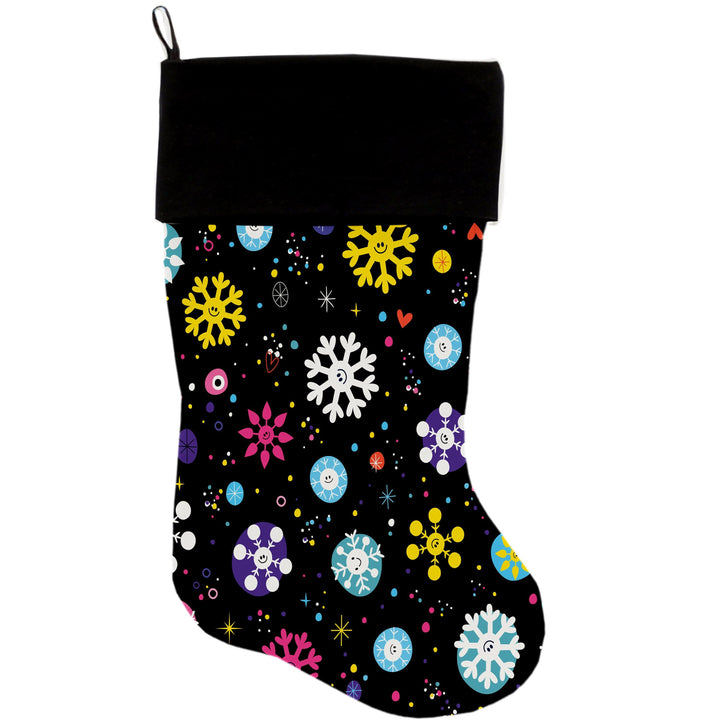 Christmas Velvet Stocking, "Christmas Party Group"