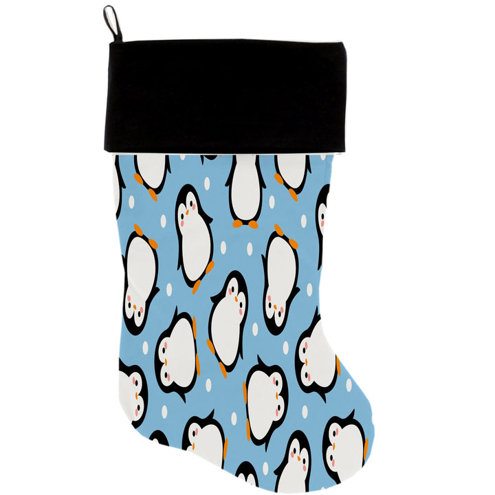 Christmas Velvet Stocking, "Holiday Friends Group"