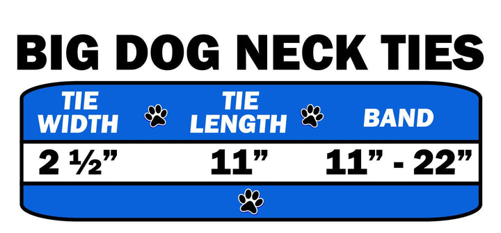 Big Dog Neck Ties, "Chevrons" (Choose from: Black, Grey, Red, Aqua, or Pink)