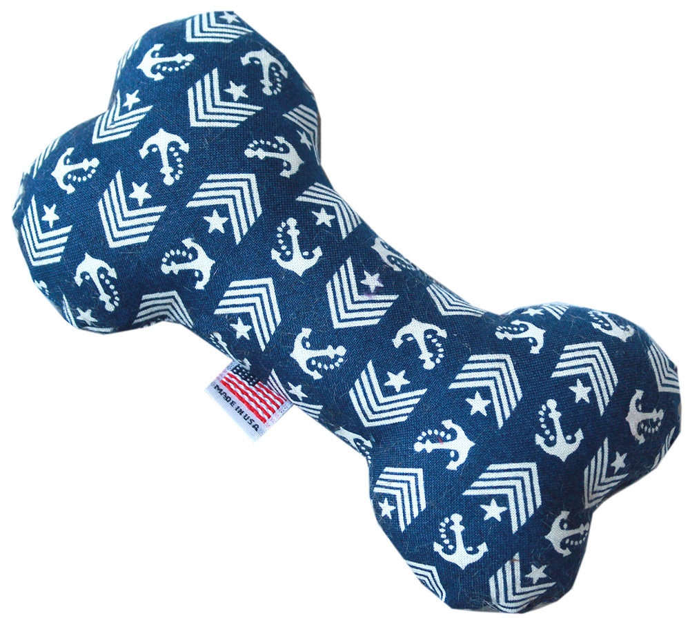 Pet and Dog Plush 6" Bone Toy, "Wanderlust Group"