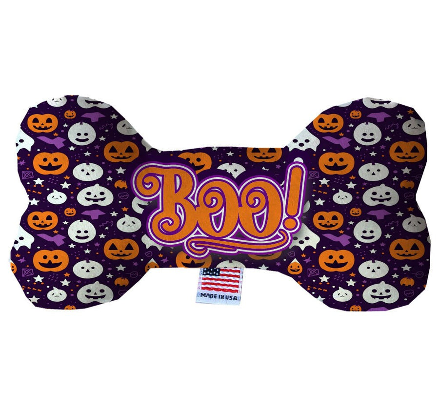 Halloween Pet & Dog Plush Bone Toy, &quot;Boo&quot;